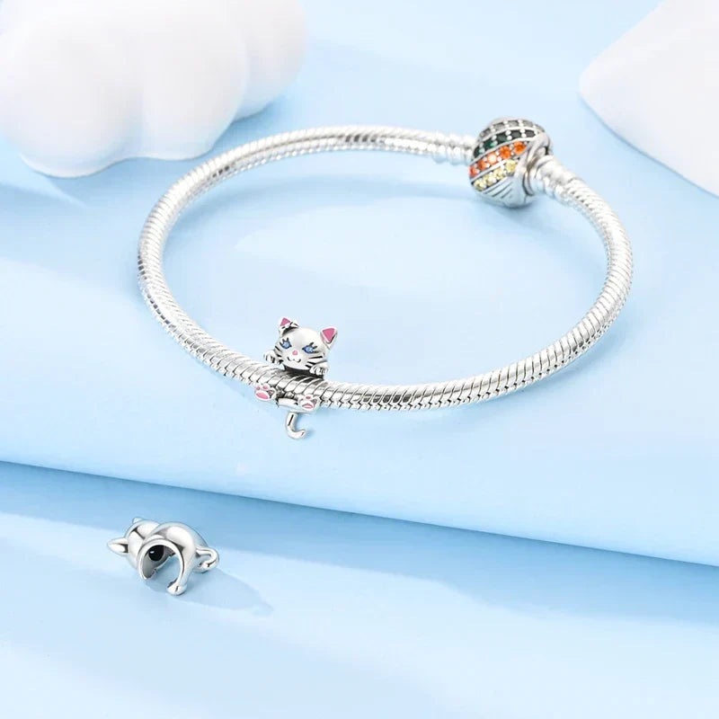 Ružový Mačací Charm