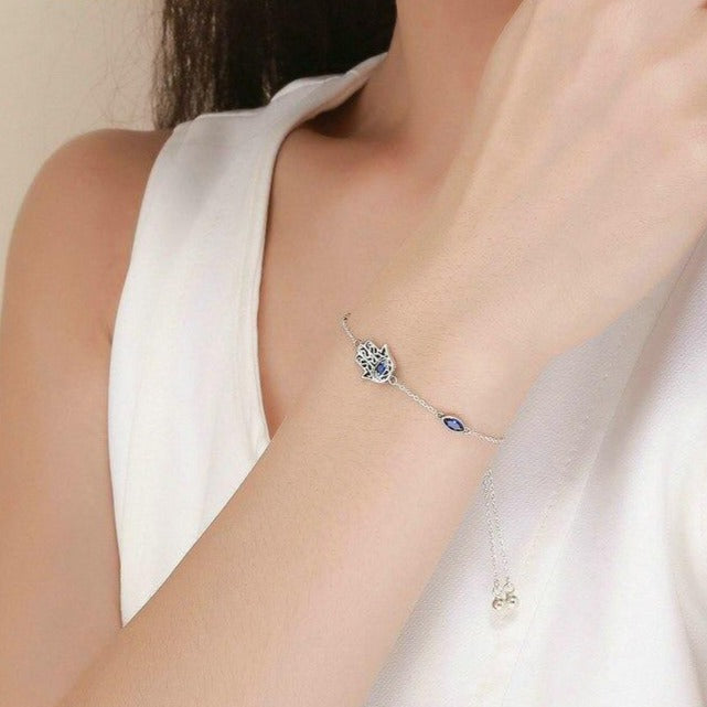 Hamsa v Amulete Očesa Zla